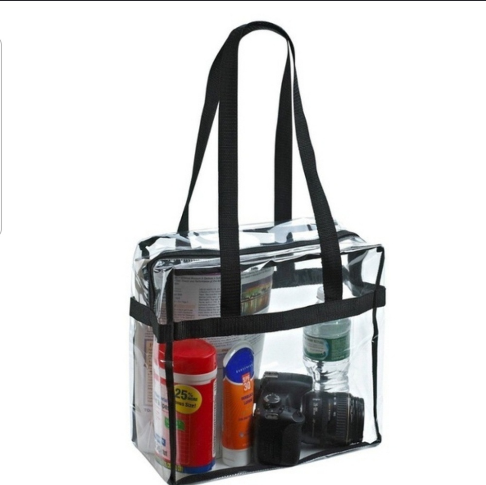 🏈🏀⚾️⚽️ GAME DAY HANDBAG WITH ZIPPER - Picture 3 of 4